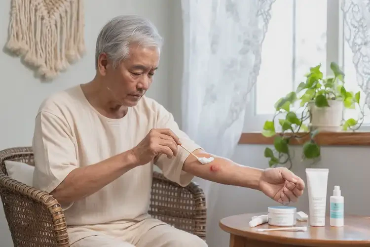 老年人屁股上出濕疹可不可以徹底自愈(圖2)