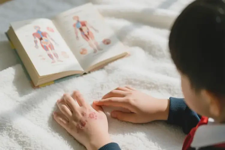 小學生手上偶爾起濕疹不管它會自己痊愈嗎(圖2)