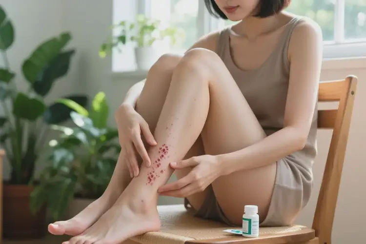 女性小腿偶爾起濕疹不管它會自己痊愈嗎(圖3)