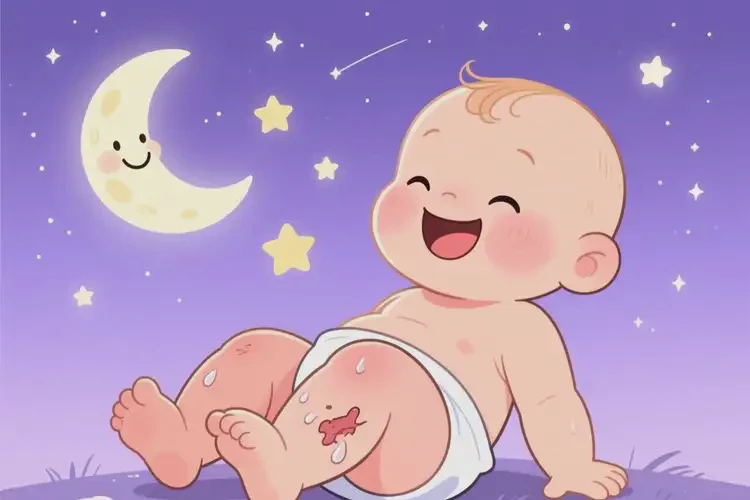 寶寶小腿容易起濕疹可不可以徹底自愈(圖1)