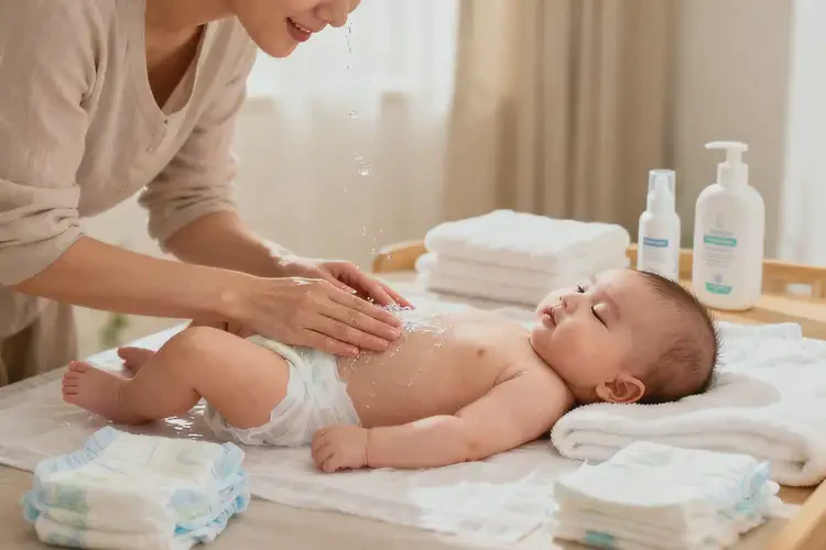 新生兒屁股上經(jīng)常起濕疹能徹底自愈嗎(圖2)