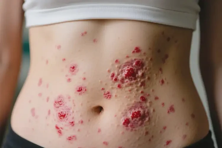 女人肚子上起濕疹可不可以徹底自愈(圖4)