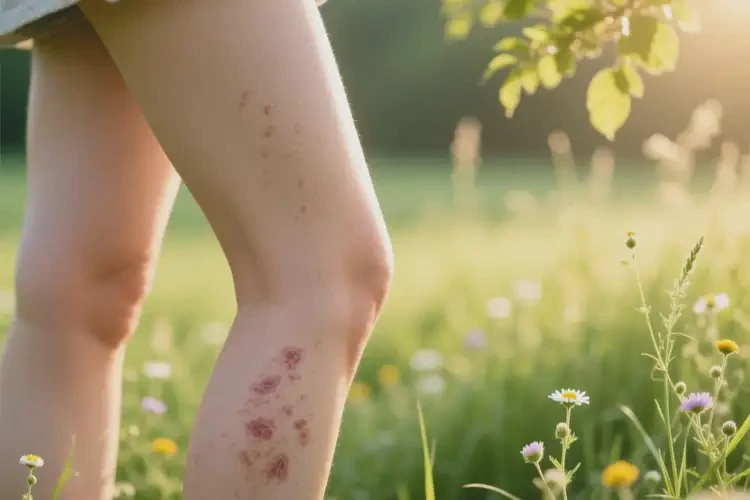 女生大腿上偶爾起濕疹不管它會自己好嗎(圖4)