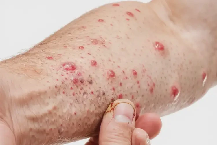 男人身上出濕疹不管它會(huì)自己好嗎(圖4)