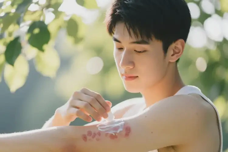 青年人手臂容易長(zhǎng)濕疹能夠徹底治愈嗎(圖3)