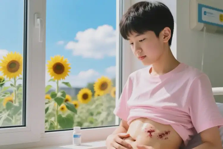 青少年肚子偶尔长湿疹能靠自己自愈吗(图2)