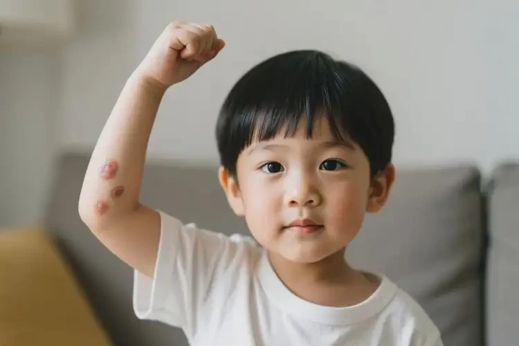 小孩手臂經(jīng)常起濕疹可以徹底自愈嗎(圖3)