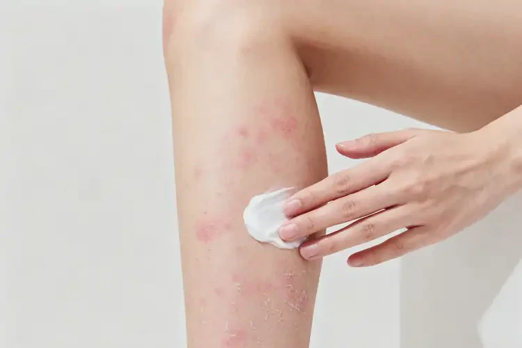 女生小腿上經(jīng)常起濕疹不管它會自己痊愈嗎(圖2)