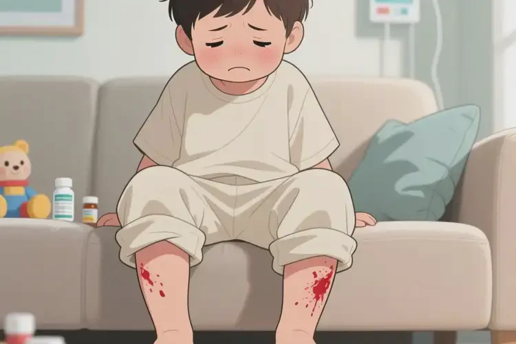 小孩大腿上起濕疹不管它會自己好嗎(圖3)