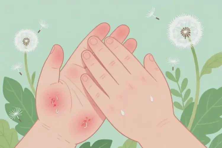 孩子手上有濕疹不管它會自己自愈嗎(圖4)