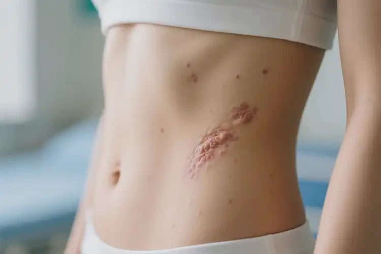 女人肚子上起濕疹可不可以徹底自愈(圖2)
