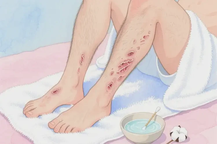 男性全身容易起濕疹可以徹底自愈嗎(圖1)