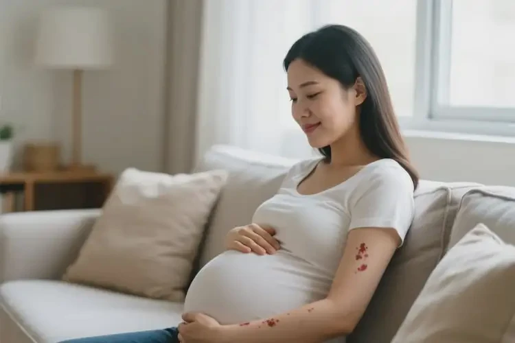 孕婦身上出現(xiàn)濕疹不管它會自己自愈嗎(圖2)