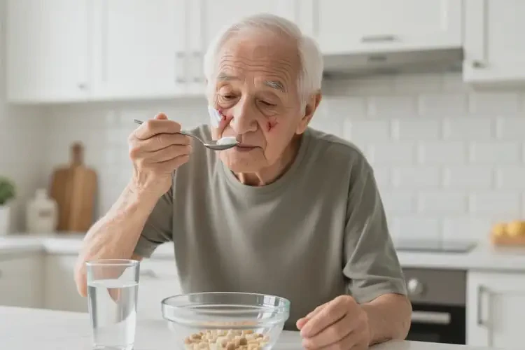 高齡老人面部偶爾起濕疹不管它會(huì)自己好嗎(圖3)