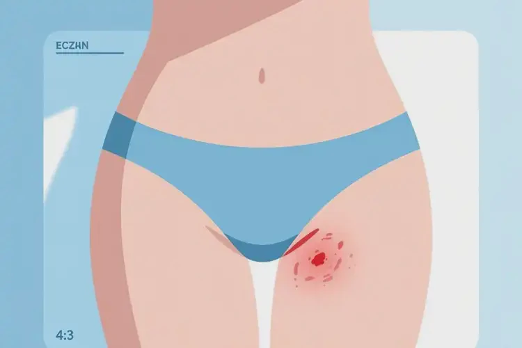 女生肛周長濕疹不管它會(huì)自己自愈嗎(圖1)