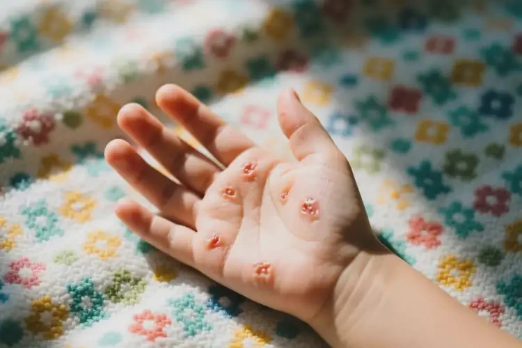 小孩手上出濕疹不管它會自己自愈嗎(圖2)