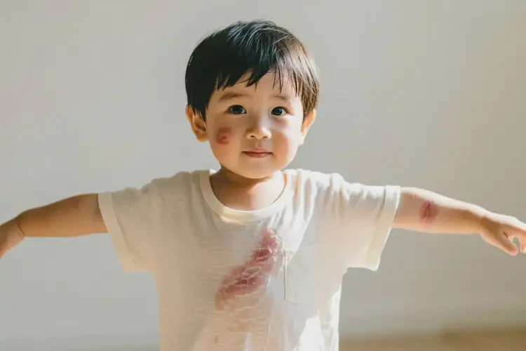 兒童四肢長濕疹可以徹底自愈嗎(圖1)