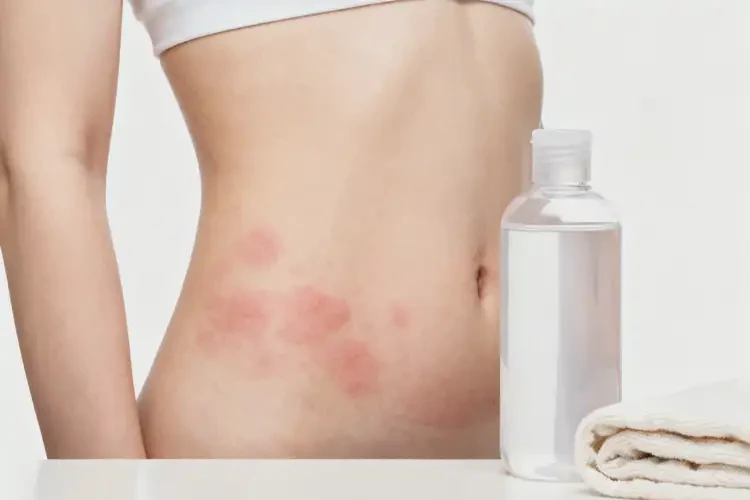 女性肚子上出現(xiàn)濕疹能徹底自愈嗎(圖3)