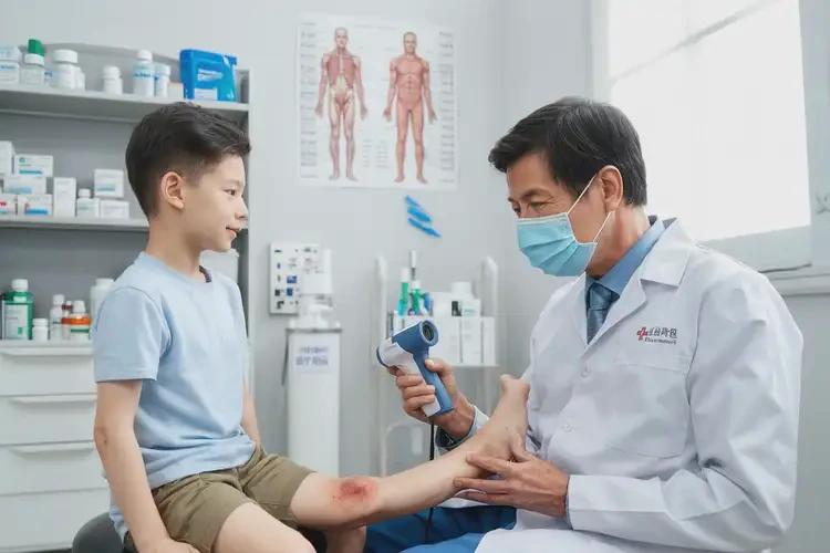 小孩小腿上出濕疹可不可以徹底自愈(圖2)