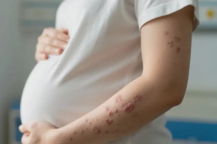 孕婦手臂上起濕疹能靠自己自愈嗎(圖4)