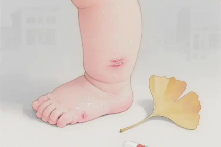 嬰幼兒小腿上偶爾長(zhǎng)濕疹可以徹底自愈嗎(圖1)