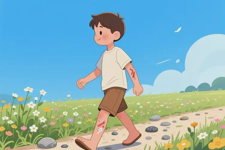 男生小腿上經(jīng)常長濕疹不管它會自己痊愈嗎(圖1)