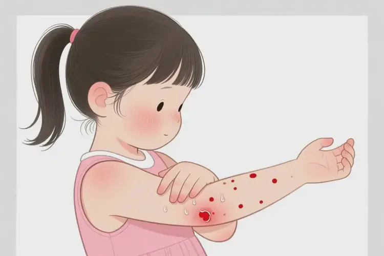 小學(xué)生手臂上長(zhǎng)濕疹可不可以徹底自愈(圖3)