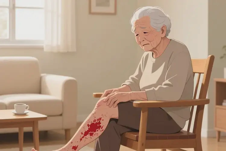 老年人小腿長(zhǎng)濕疹不管它會(huì)自己痊愈嗎(圖4)