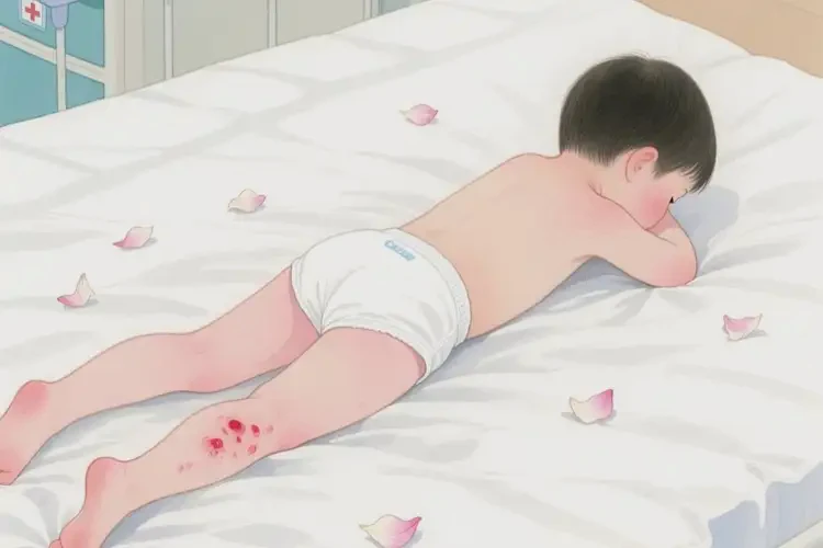 少兒大腿偶爾長濕疹不管它會自己好嗎(圖2)