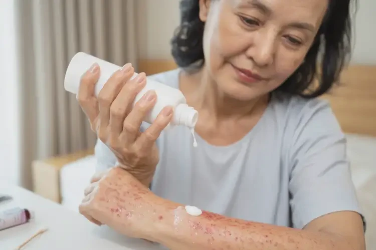 小學(xué)生手臂上出濕疹能徹底自愈嗎(圖1)