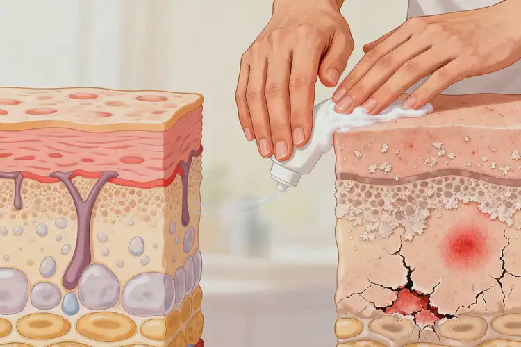 女性身上容易起濕疹不管它會(huì)自己自愈嗎(圖4)