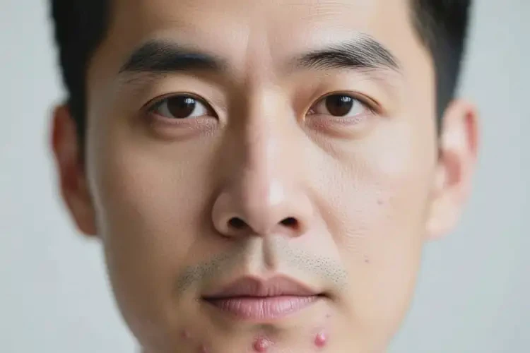 男生臉上經(jīng)常起濕疹不管它會(huì)自己好嗎(圖2)