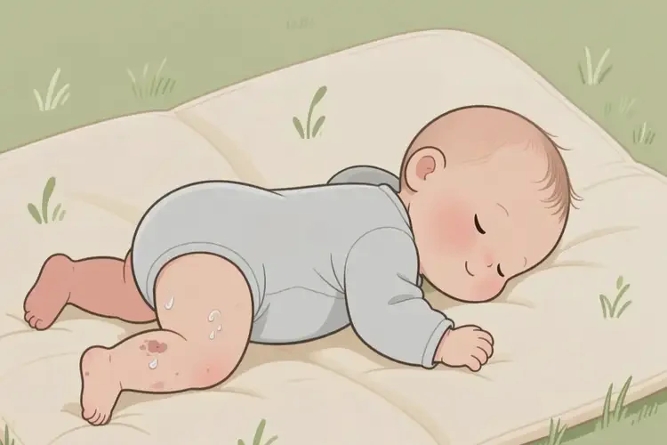 嬰幼兒大腿起濕疹不管它會自己痊愈嗎(圖3)