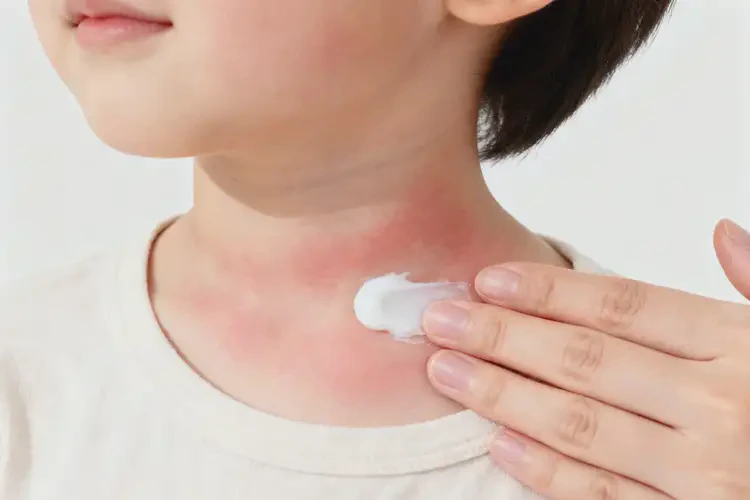 兒童脖子上經(jīng)常起濕疹可以徹底自愈嗎(圖2)