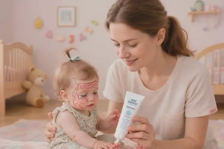 嬰兒腳上出現(xiàn)濕疹能夠徹底治愈嗎(圖4)