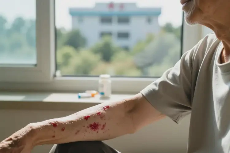 老年人身上容易长湿疹不管它会自己痊愈吗(图3)