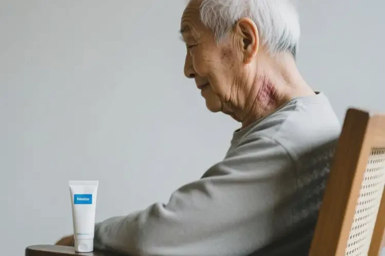 老年人脖子出湿疹可不可以彻底自愈(图1)