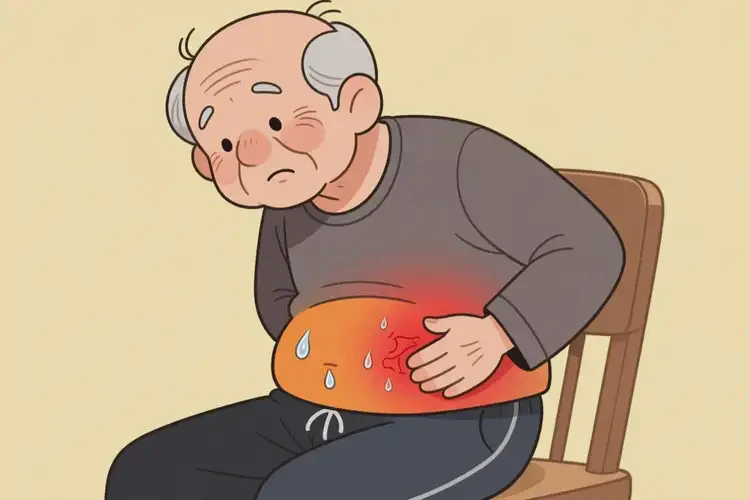 老人肚子出現(xiàn)濕疹能徹底自愈嗎(圖1)