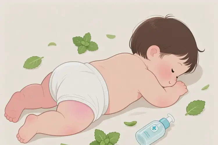 兒童屁股上偶爾長濕疹能徹底自愈嗎(圖3)