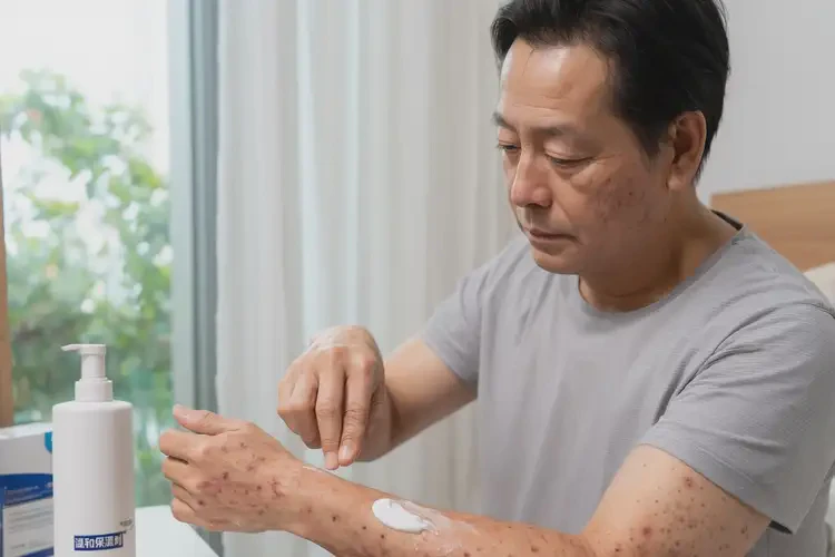 男人手臂上偶爾起濕疹能不能徹底自愈(圖2)