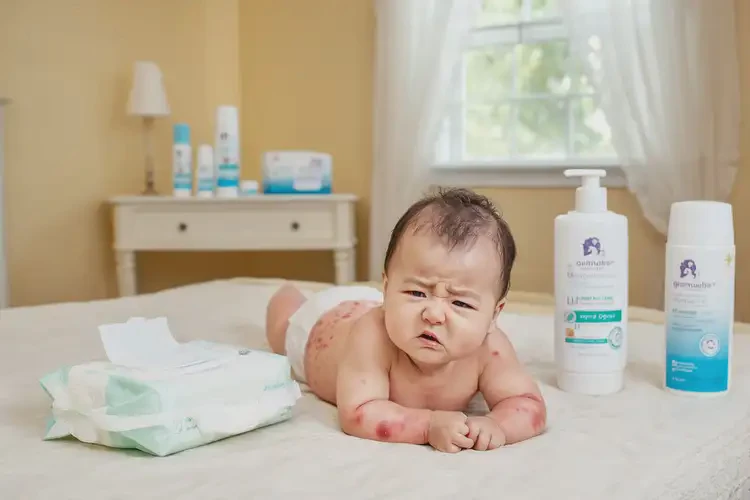 孩子屁股偶爾起濕疹不管它會(huì)自己好嗎(圖3)