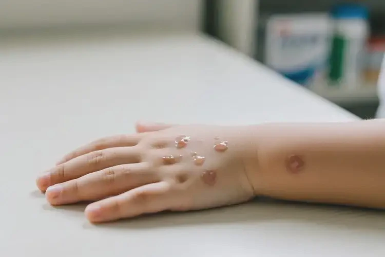 小孩手上偶爾起濕疹不管它會(huì)自己自愈嗎(圖2)