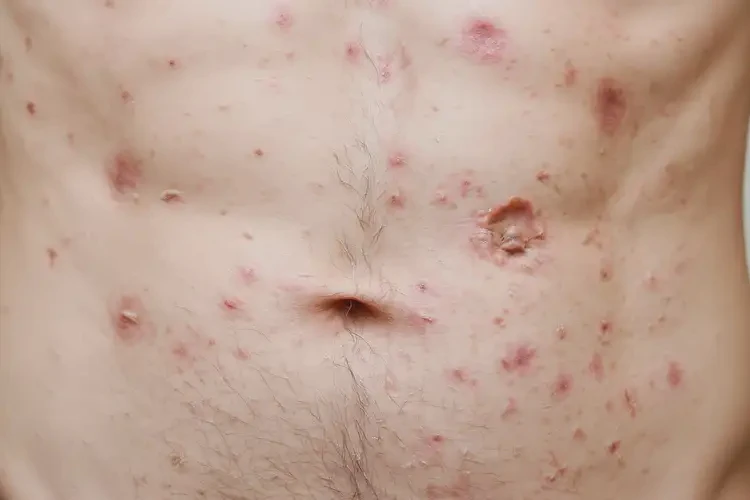 男性肚子上有濕疹能徹底自愈嗎(圖4)