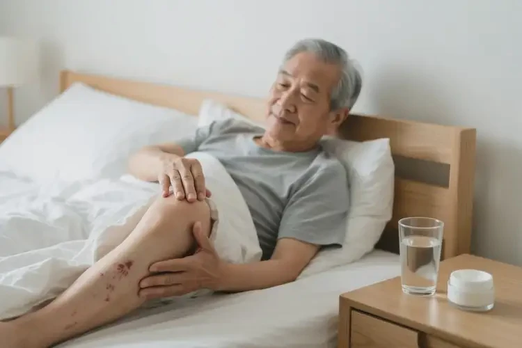 老年人小腿上經常起濕疹能徹底自愈嗎(圖3)