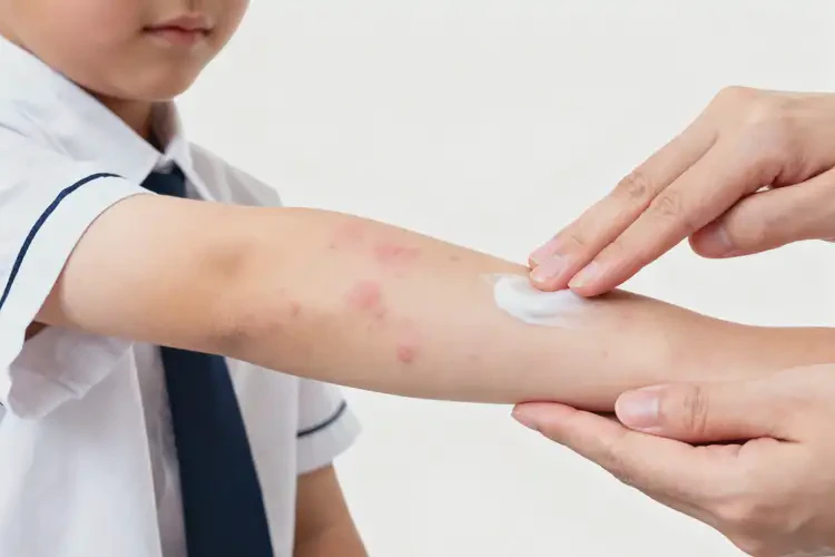 小學(xué)生手臂上出濕疹可不可以徹底自愈(圖4)