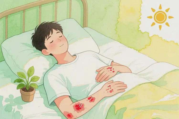 青年人肛周長濕疹不管它會自己自愈嗎(圖1)