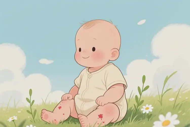 嬰幼兒小腿上偶爾長(zhǎng)濕疹可以徹底自愈嗎(圖3)