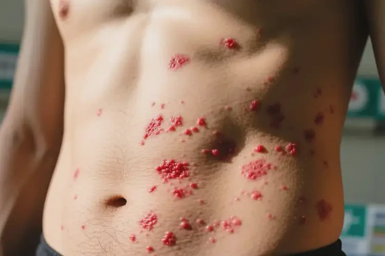 男人肚子上經(jīng)常起濕疹可不可以徹底自愈(圖4)