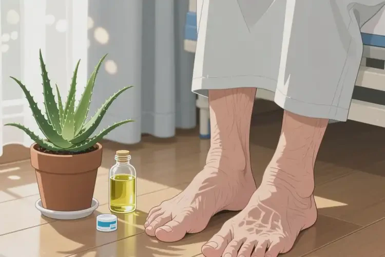 老年人腳上出現(xiàn)濕疹不管它會自己自愈嗎(圖2)