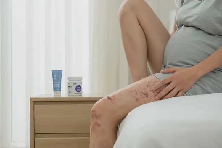 孕婦小腿出現(xiàn)濕疹可不可以徹底自愈(圖4)